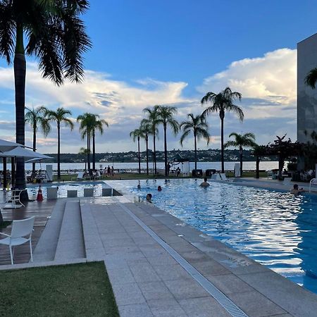 Estiloso Flat Brisas Do Lago Com Terraco Brasília Exteriör bild